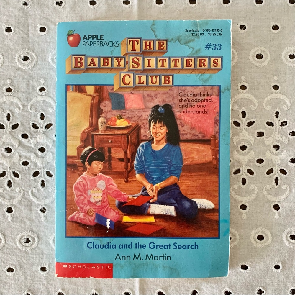 The Baby-Sitters Club - Claudia and the Great Search #33 Vintage 90s Scholastic